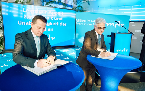 MDR initiiert „Leipziger Appell zur Freiheit und Unabhängigkeit der Medien“ - Foto: presseportal.de