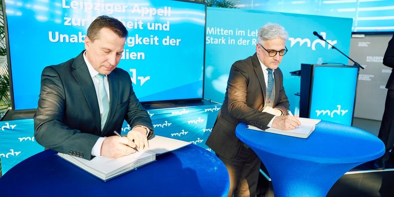 MDR initiiert „Leipziger Appell zur Freiheit und Unabhängigkeit der Medien“ - Foto: presseportal.de