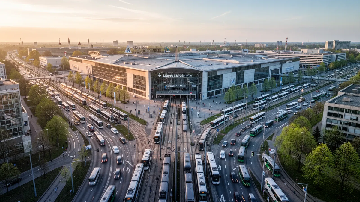 Leipziger Buchmesse startet trotz angespannter Verkehrslage - Foto: über boerse-global.de
