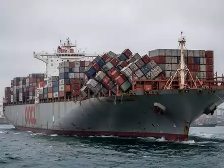 OOCL Sunflower: Container-Verlust testet neue Schiffs-Regeln - Foto: über boerse-global.de
