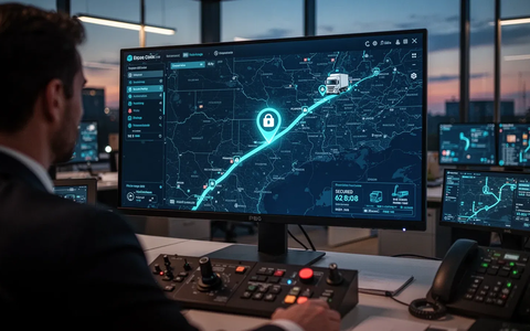 Webfleet integriert digitale Lkw-Parkplatzbuchung - Foto: über boerse-global.de Webfleet integriert digitale Lkw-Parkplatzbuchung - Foto: über boerse-global.de