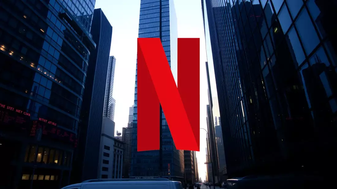 Netflix Cierra un Ejercicio Sólido con Perspectivas Alentadoras Illustration mit AI erstellt übermittelt durch boerse-global.de