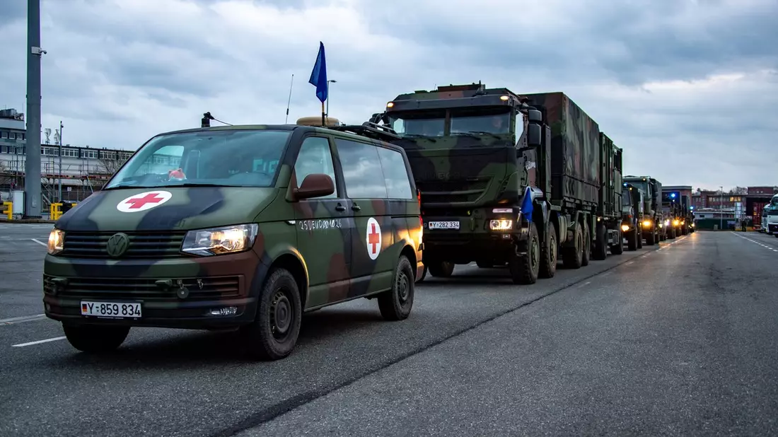 MEDIC QUADRIGA 2026 / Stresstest für die Rettungskette nach Deutschland - Bild: presseportal.de