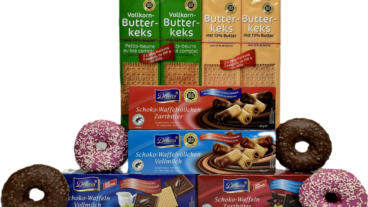 Zweite Preissenkung in nur einer Woche: NORMA reduziert zum Frühlingsanfang Süßwaren um bis zu 10 Prozent / GOLDBLUME Donuts, DELICIA Butterkekse und Schoko-Waffeln - Foto: presseportal.de