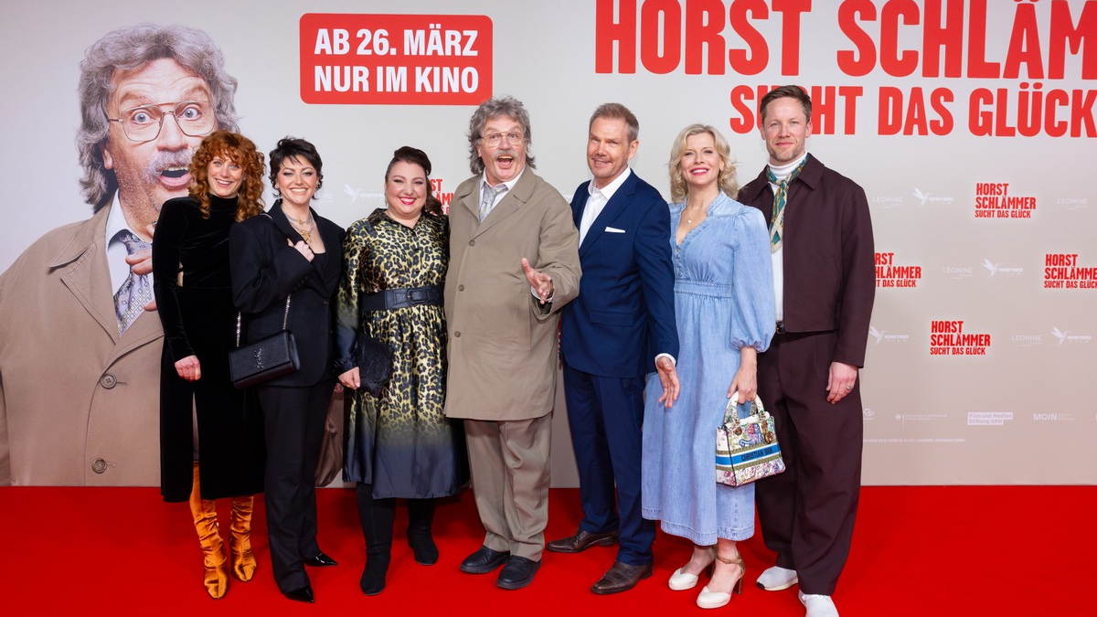 HORST SCHLÄMMER SUCHT DAS GLÜCK / Horst Schlämmer bringt das Glück nach Essen: Der Kultreporter begeistert bei Weltpremiere - Foto: presseportal.de