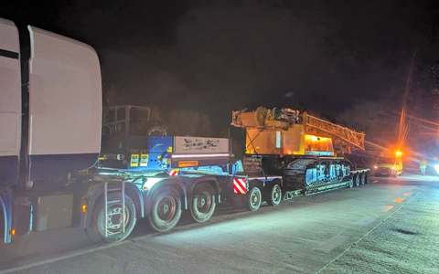 POL-CUX: Kontrolle von Großraum- und Schwertransporten auf der BAB27 - Vier Fahrzeuge kontrolliert, alle durften nicht weiter fahren (Foto im Anhang) - Foto: presseportal.de