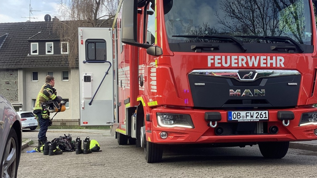 FW-OB: Katzen beim Entstehungsbrand gerettet - Foto: presseportal.de