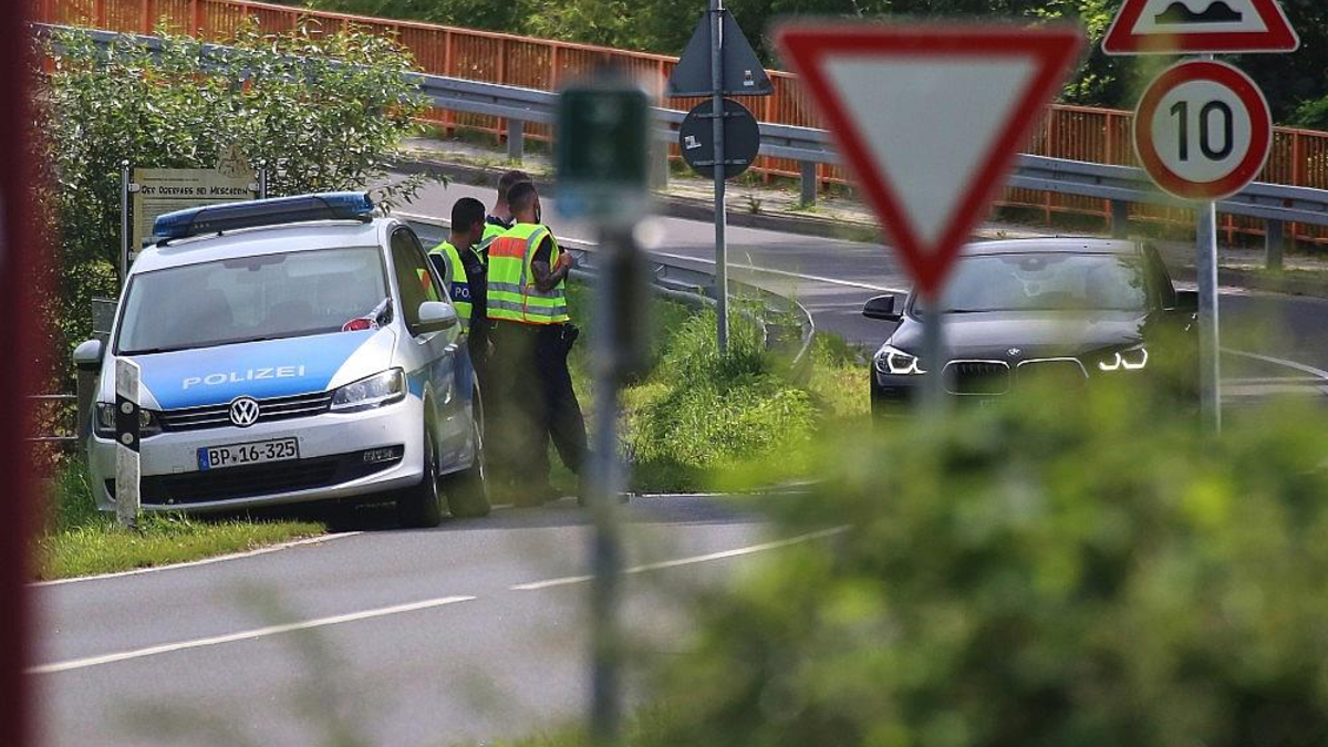 Verkehrskontrolle an einer deutschen Grenze (Archiv) - Foto: via dts Nachrichtenagentur