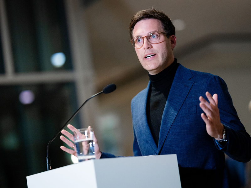CDU-Landeschef Hagel erklärt in einem Statement die Zustimmung zu Sondierungen mit den Grünen.  - Foto: Christoph Schmidt/dpa