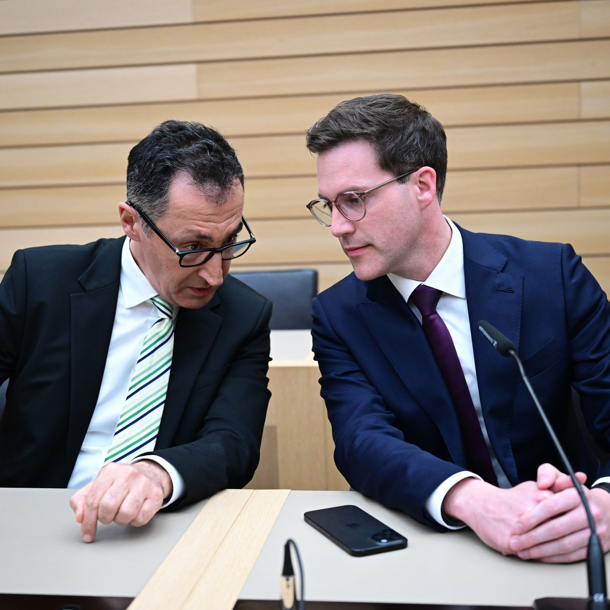 Ziel des Gesprächs ist es, Koalitionsverhandlungen vorzubereiten, um eine neue Landesregierung zu bilden.(Archiv) - Foto: Bernd Weißbrod/dpa