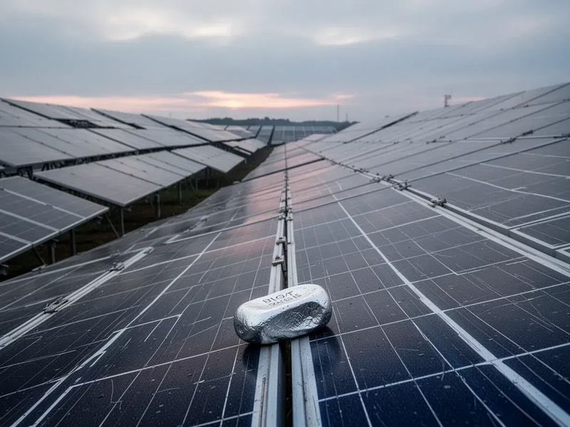 Silber: Solarbranche drosselt Nachfrage - Foto: über boerse-global.de