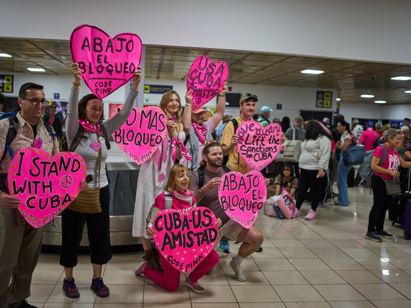 Aktivisten aus mehreren Ländern sind in Havanna bereits eingetroffen.  - Foto: Ramon Espinosa/AP/dpa