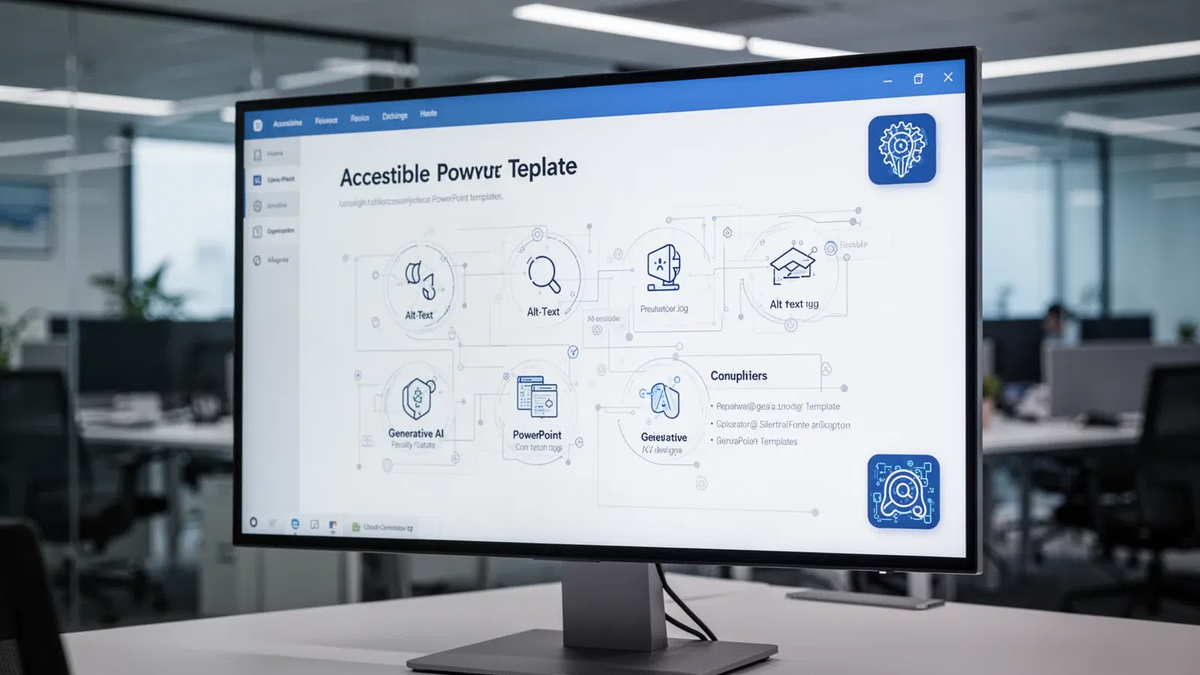 PowerPoint-Templates: Ab April 2026 wird Barrierefreiheit Pflicht - Foto: über boerse-global.de