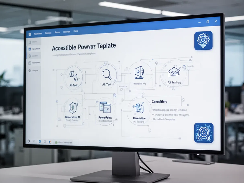 PowerPoint-Templates: Ab April 2026 wird Barrierefreiheit Pflicht - Foto: über boerse-global.de
