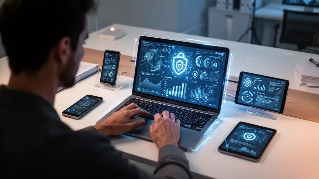 BYOD-Markt sprengt 150-Milliarden-Euro-Marke und revolutioniert die Arbeitswelt Illustration mit AI erstellt übermittelt durch boerse-global.de