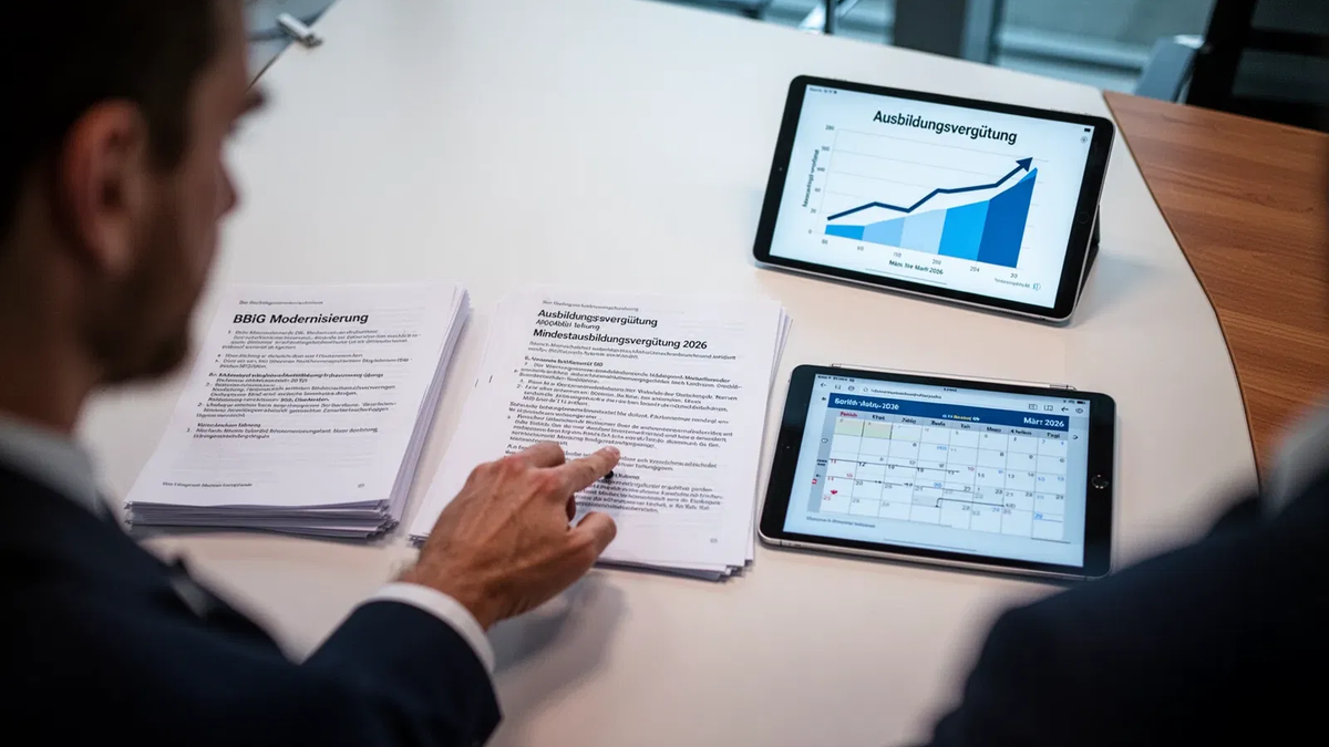 Ausbildungsjahr 2026: Höhere Vergütung und neue Regeln fordern Betriebe - Foto: über boerse-global.de