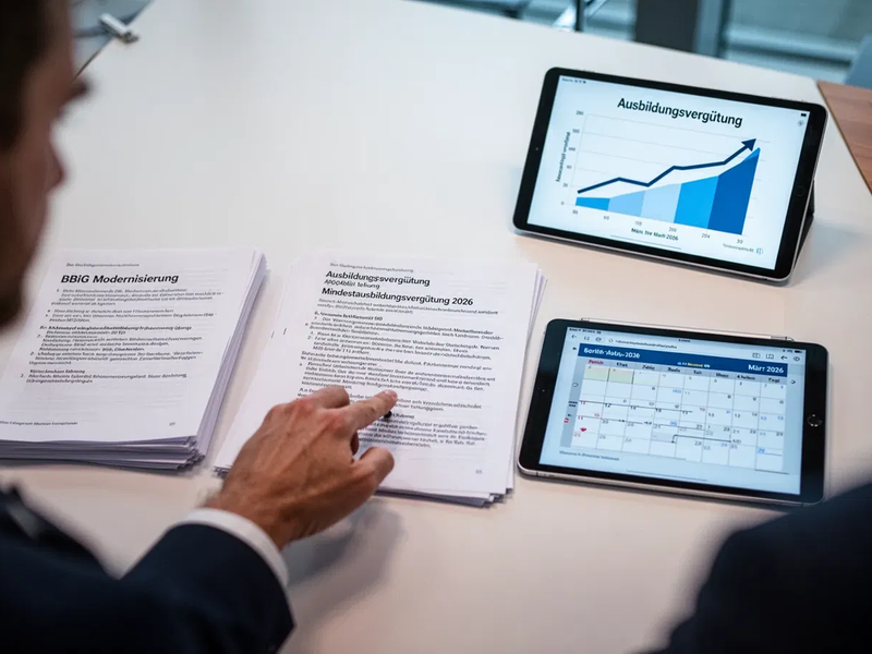 Ausbildungsjahr 2026: Höhere Vergütung und neue Regeln fordern Betriebe - Foto: über boerse-global.de