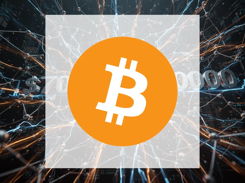 Bitcoin: Stresstest bei 70.000 Dollar - Foto: über boerse-global.de