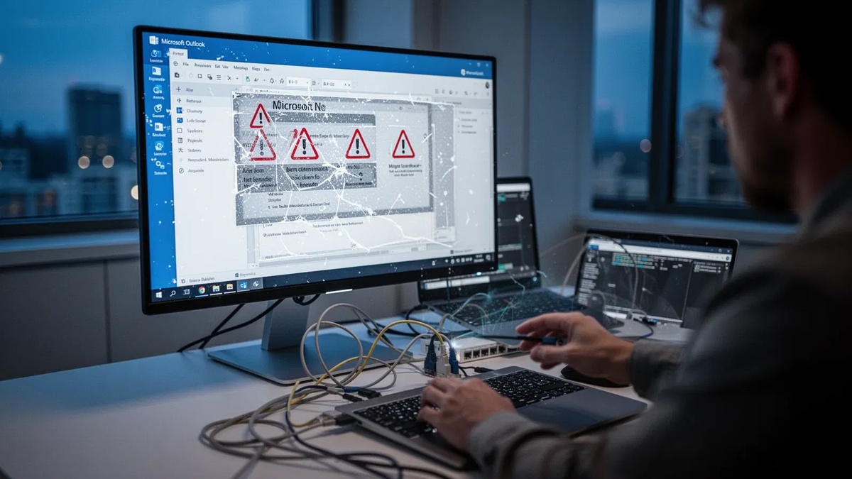 Microsoft Outlook: Störungen und verschobene Migration belasten Unternehmen - Foto: über boerse-global.de