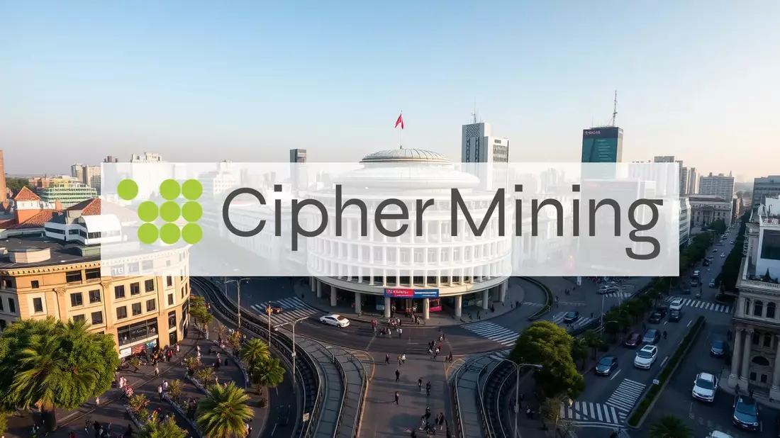 Navigating the Shift: Cipher Mining's Pivot Amid Crypto Weakness Illustration mit AI erstellt übermittelt durch boerse-global.de
