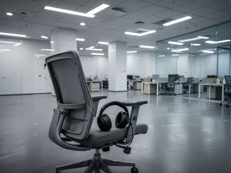 Bürolärm verursacht chronische Nacken- und Rückenschmerzen - Foto: über boerse-global.de