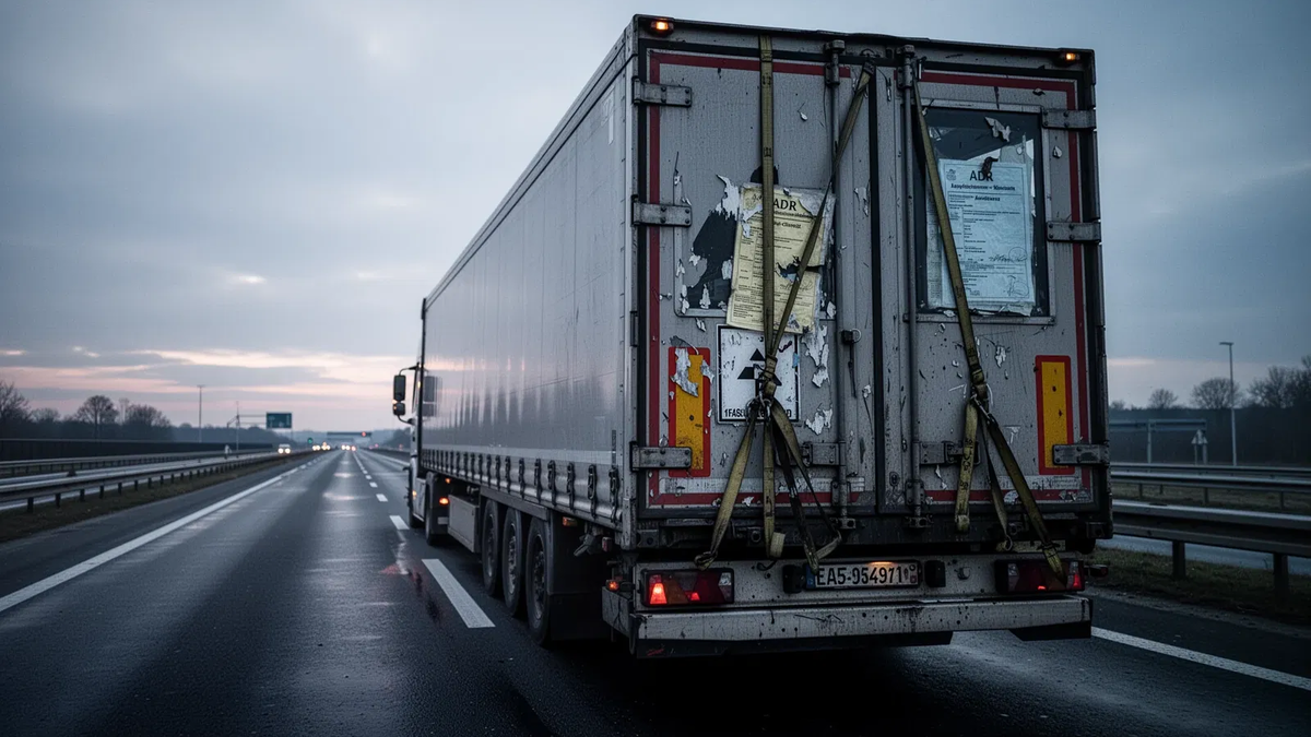Polizei-Kontrollen decken gefährliche Mängel im Gefahrgut-Transport auf - Foto: über boerse-global.de