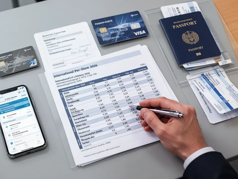 Reisekosten 2026: Neue Regeln für Auslandsreisen und digitale Abrechnung - Foto: über boerse-global.de