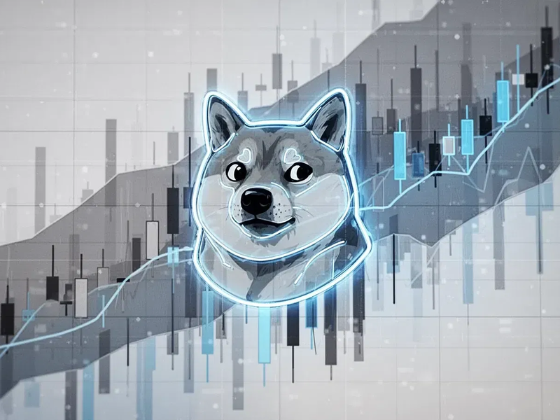 Dogecoin: Zinsangst schlägt KI-Fantasie - Foto: über boerse-global.de