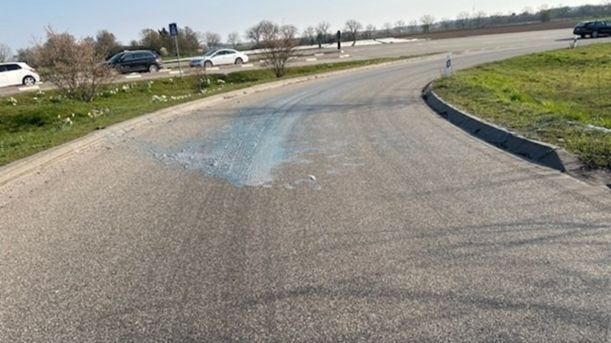 POL-PDLD: POL-PDLD: L509/ BAB65/ Anschlussstelle LD-Zentrum - verschmutzte Fahrbahn(Nachtrag zu https://www.presseportal.de/blaulicht/pm/117686/6240340) - Foto: presseportal.de