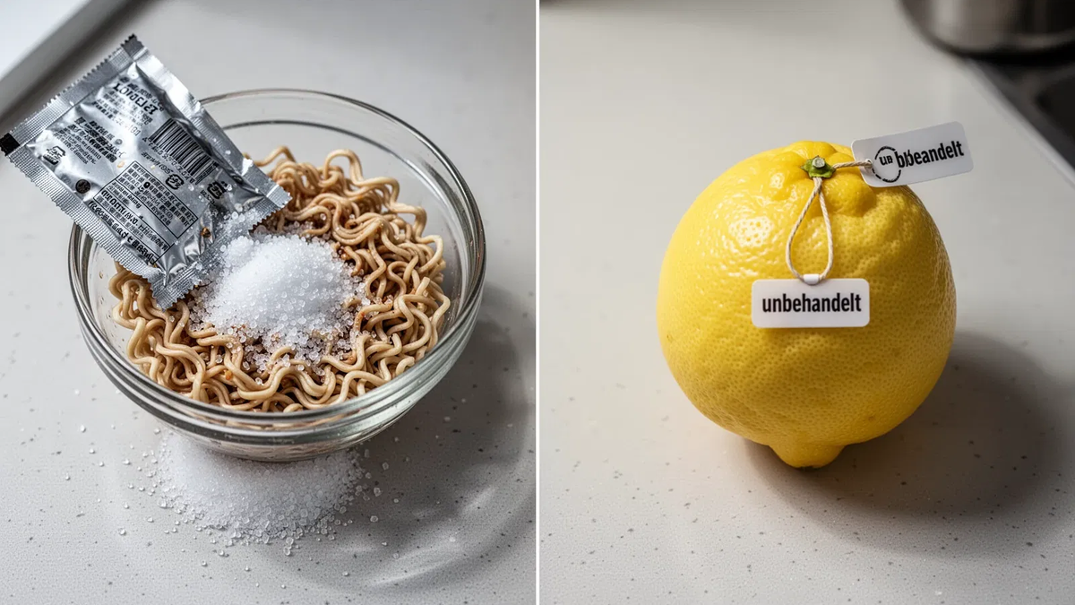 Instantnudeln und Zitronen: Zwei Verbraucherfallen im Check - Foto: über boerse-global.de