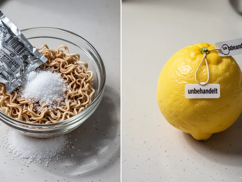 Instantnudeln und Zitronen: Zwei Verbraucherfallen im Check - Foto: über boerse-global.de