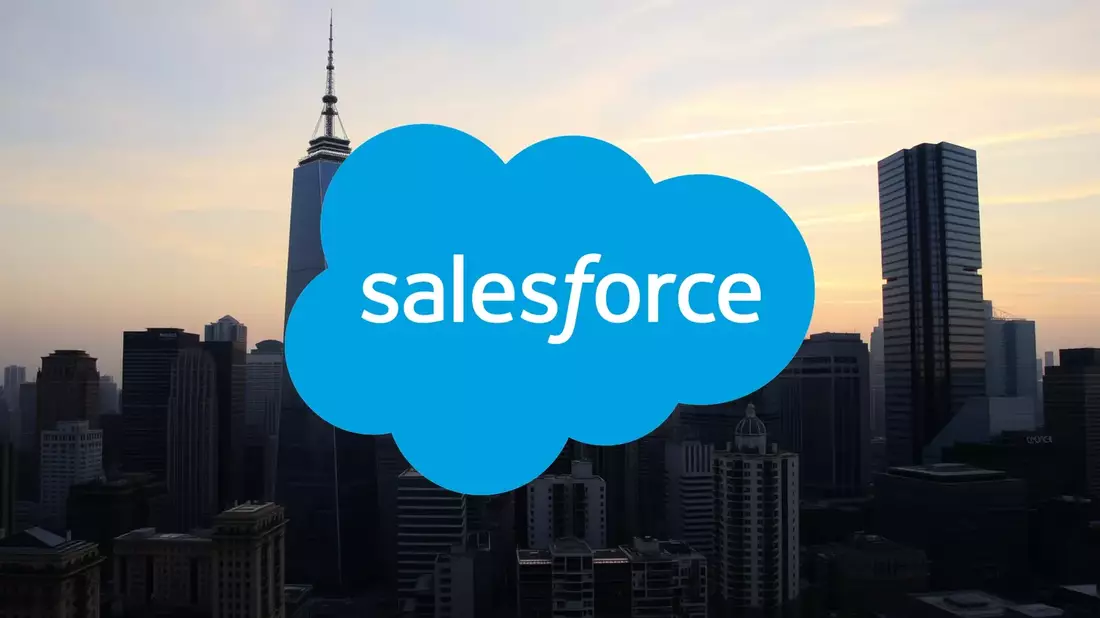 Salesforce's Balancing Act: Record AI Growth Meets Mounting Debt Illustration mit AI erstellt übermittelt durch boerse-global.de