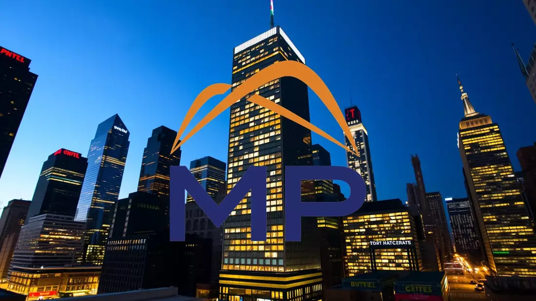 MP Materials: La apuesta institucional con vista en 2028 Illustration mit AI erstellt übermittelt durch boerse-global.de