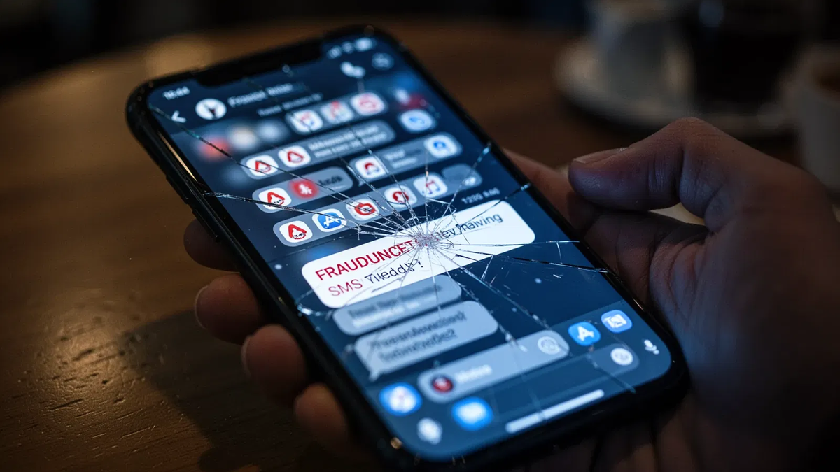 KI-Tsunami: Smishing-Angriffe überschwemmen Smartphones - Foto: über boerse-global.de