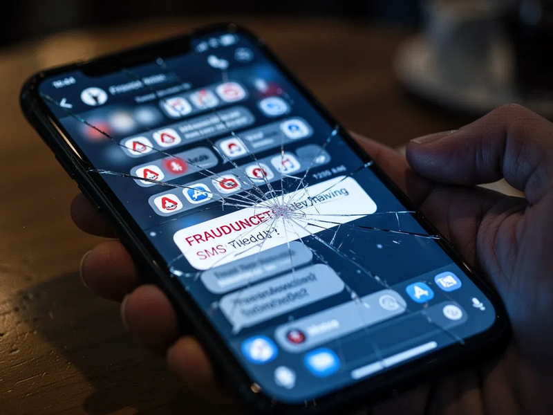 KI-Tsunami: Smishing-Angriffe überschwemmen Smartphones - Foto: über boerse-global.de