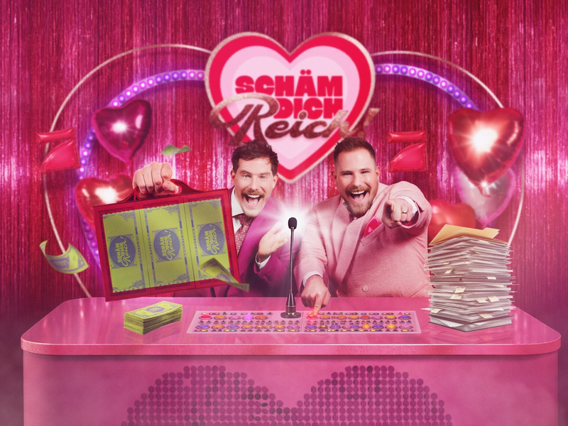 Dennis Wolter Benni Wolter Schäm dich reich! - Foto: Joyn/Felix Görgens, presseportal.de