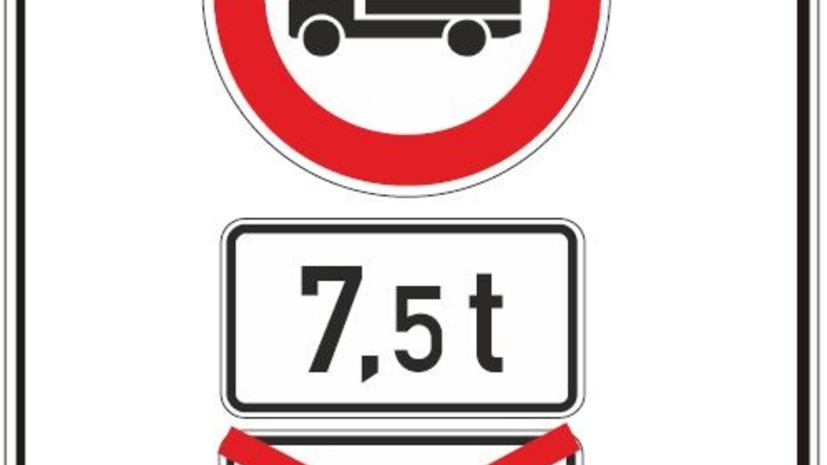 POL-PDLD: Kontrollen zur Einhaltung des LKW-Durchfahrtsverbots auf der B10 - Foto: presseportal.de