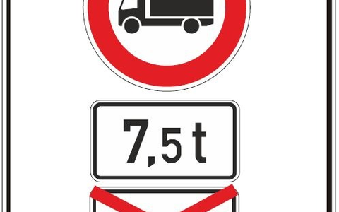 POL-PDLD: B10/AS LD-Nord - Kontrollen zur Einhaltung des LKW-Durchfahrtsverbots auf der B10 - Foto: presseportal.de