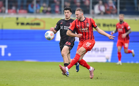 Am Ende gibt es zwischen Heidenheim und Leverkusen keinen Sieger. - Foto: Harry Langer/dpa