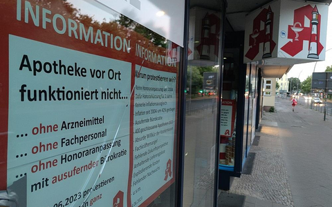 Apotheken-Protest (Archiv) - Foto: via dts Nachrichtenagentur