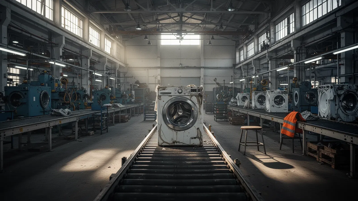 BSH Nauen: Warnstreik gegen Waschmaschinen-Aus - Foto: über boerse-global.de