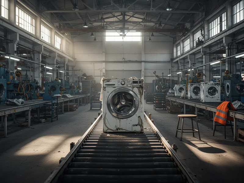 BSH Nauen: Warnstreik gegen Waschmaschinen-Aus - Foto: über boerse-global.de