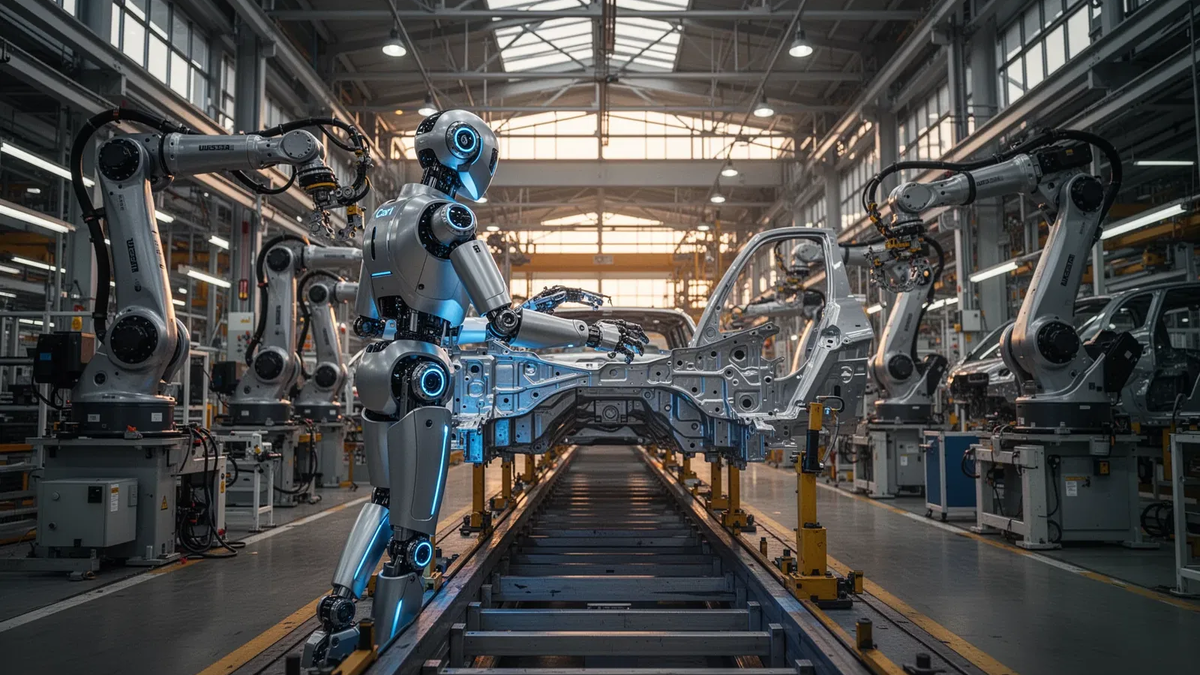 Humanoid-Roboter erobern deutsche Fabrikhallen - Foto: über boerse-global.de