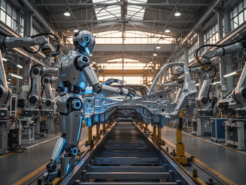 Humanoid-Roboter erobern deutsche Fabrikhallen - Foto: über boerse-global.de