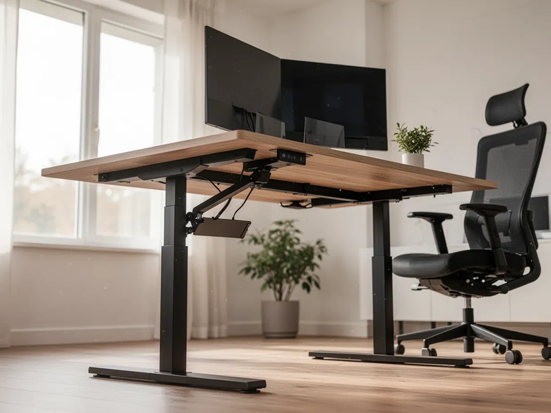 Höhenverstellbare Schreibtische sollen Rücken-Burnout stoppen - Foto: über boerse-global.de