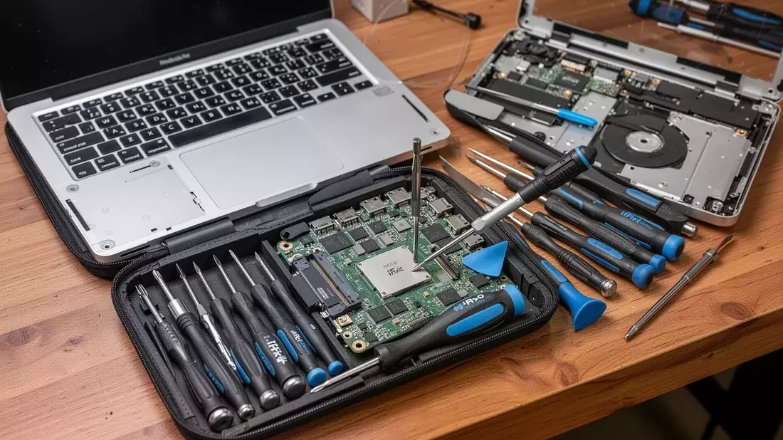 iFixit treibt mit Werkzeugen und Gesetzen die Reparatur-Revolution voran Illustration mit AI erstellt übermittelt durch boerse-global.de