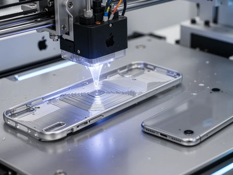 Apple druckt Smartphone-Teile aus Titan und Aluminium - Foto: über boerse-global.de