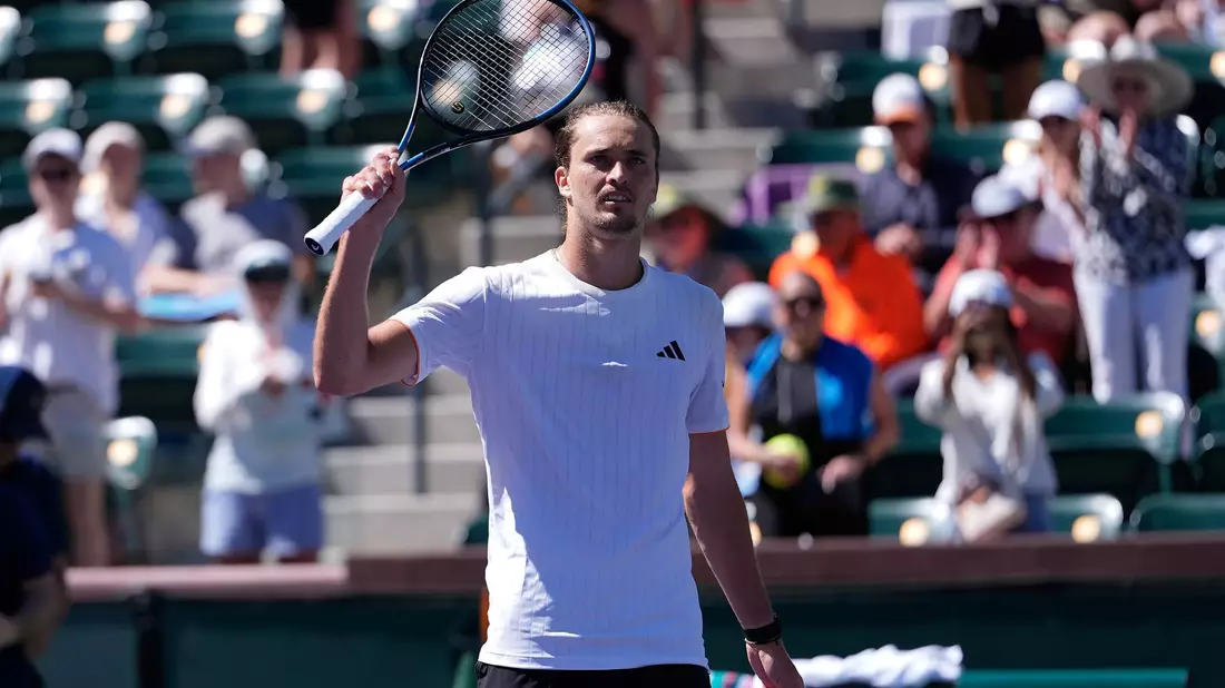 Alexander Zverev hat sein Auftaktspiel in Miami problemlos gewonnen. (Archivbild) - Bild: Mark J. Terrill/AP/dpa