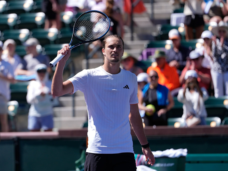 Alexander Zverev hat sein Auftaktspiel in Miami problemlos gewonnen. (Archivbild) - Foto: Mark J. Terrill/AP/dpa