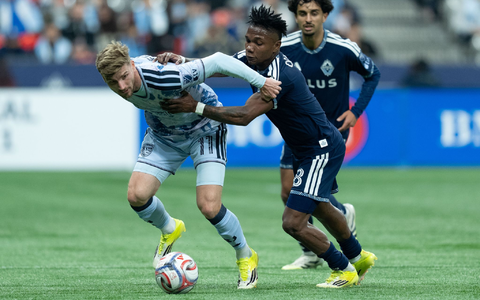 Timo Werner gewann mit San Jose gegen Vancouver um Thomas Müller. - Foto: Ethan Cairns/The Canadian Press/AP/dpa Timo Werner gewann mit San Jose gegen Vancouver um Thomas Müller. - Foto: Ethan Cairns/The Canadian Press/AP/dpa